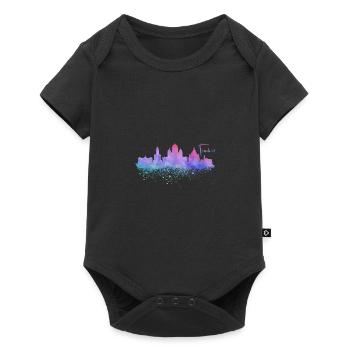 Finland - Baby Premium short-sleeve bodysuit - black - Front
