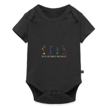 Prosthesis Amputated Disability Gift - Baby Premium short-sleeve bodysuit - black - Front