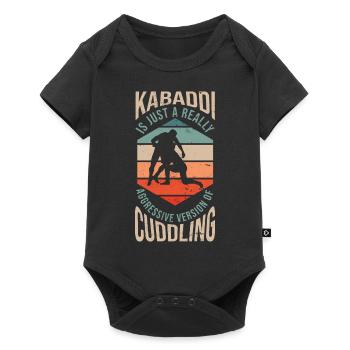 Gift for Kabaddi Lovers - Baby Premium short-sleeve bodysuit - black - Front