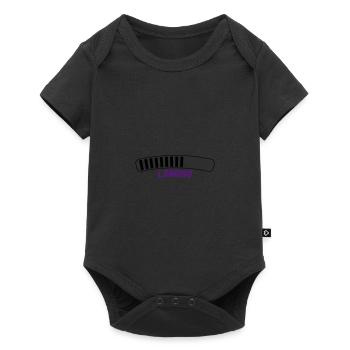 loading - Baby Premium short-sleeve bodysuit - black - Front