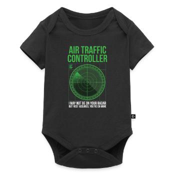 Contrôleur de la circulation aérienne Aviation Aviation Aviator - Body à manches courtes Premium Bébé - noir - Devant