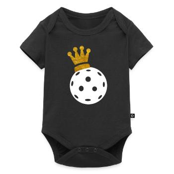 Pickleball Crown For the King and Queens - Baby Premium short-sleeve bodysuit - black - Front