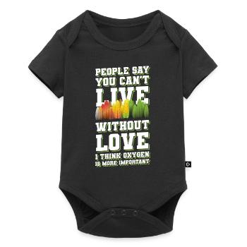 Outdoor Trees Environmental Protection Forest Animals - Baby Premium short-sleeve bodysuit - black - Front
