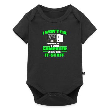 Network Security Specialist Gift - Baby Premium short-sleeve bodysuit - black - Front
