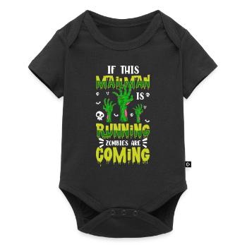 Postman Profession Mail Mailbox - Baby Premium short-sleeve bodysuit - black - Front