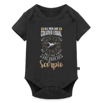 Scorpio Birthday Features - Baby Premium short-sleeve bodysuit - black - Front