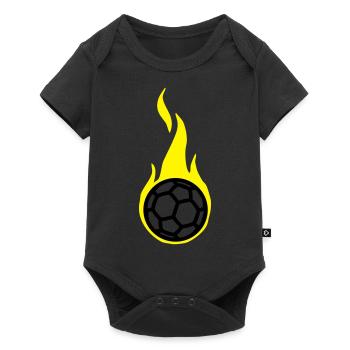 handball 1 clr2 - Body à manches courtes Premium Bébé - noir - Devant