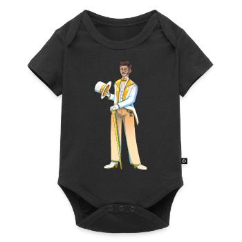 Meisterdieb - Baby Premium Kurzarmbody - Schwarz - Vorne