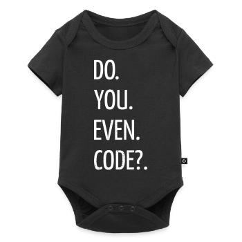 christmas carols informatics awesome - Baby Premium Kurzarmbody - Schwarz - Vorne