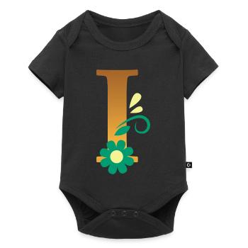 I - Body à manches courtes Premium Bébé - noir - Devant