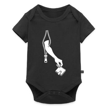pickpocket - Baby Premium short-sleeve bodysuit - black - Front