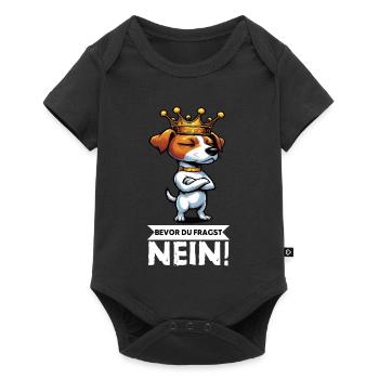 Before You Ask Jack Russel Terrier Jackie Terrier - Baby Premium short-sleeve bodysuit - black - Front