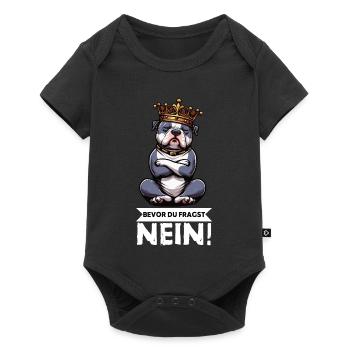 Avant que vous ne demandiez, pas de bully américain Bully Pit - Body à manches courtes Premium Bébé - noir - Devant