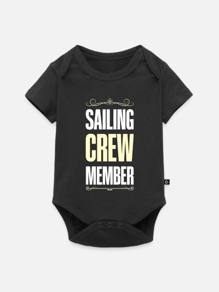 Sailing Crew - Baby Premium Kurzarmbody - Schwarz