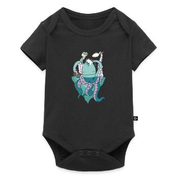 kraken - Body à manches courtes Premium Bébé - noir - Devant