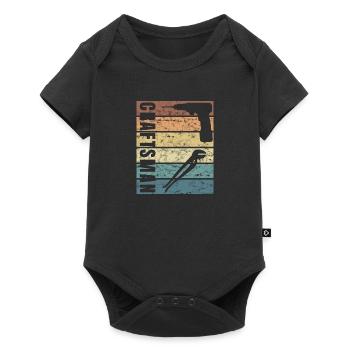 Artisan Passion Crunge Effect - Baby Premium short-sleeve bodysuit - black - Front