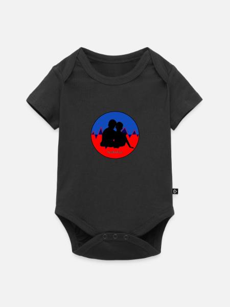 Die Bruderschaft - Baby Premium Kurzarmbody - Schwarz