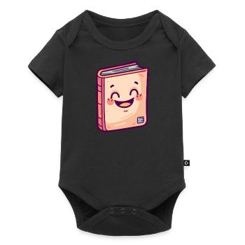 Lire le roman Bookworm - Body à manches courtes Premium Bébé - noir - Devant
