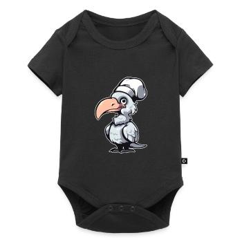 Shoebill cook - Baby Premium short-sleeve bodysuit - black - Front