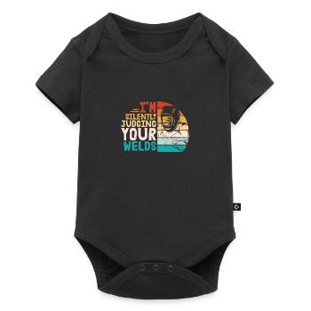 Welder Occupation Heat Steel Gas WIG MAG Welding - Baby Premium short-sleeve bodysuit - black - Front