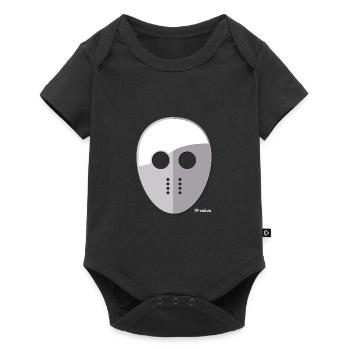 Jason TS-oak Mask - Baby Premium short-sleeve bodysuit - black - Front