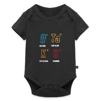 Periodic table - Baby Premium short-sleeve bodysuit - black - Front