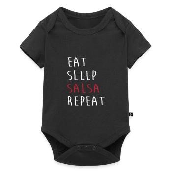 Salsa Dancer Dancer - Baby Premium short-sleeve bodysuit - black - Front