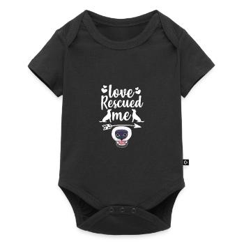 Dog - Baby Premium short-sleeve bodysuit - black - Front