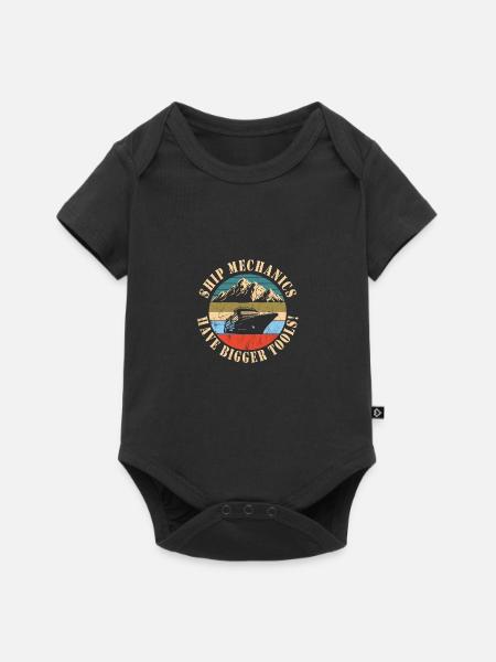 Schiffsmechaniker - Baby Premium Kurzarmbody - Schwarz