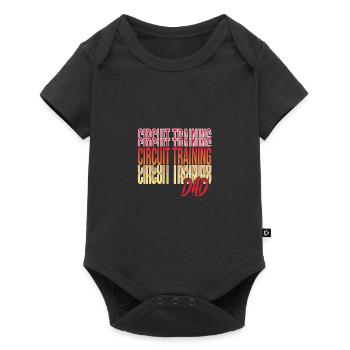 Circuit training - Baby Premium short-sleeve bodysuit - black - Front