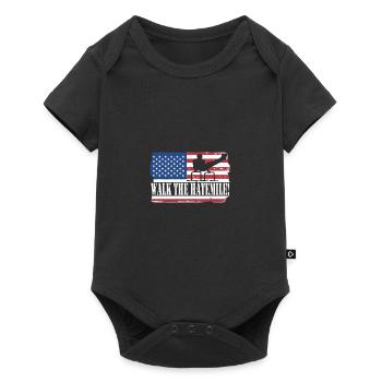 Circuit training - Baby Premium short-sleeve bodysuit - black - Front
