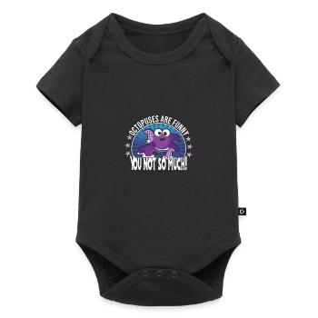 Pieuvre - Body à manches courtes Premium Bébé - noir - Devant