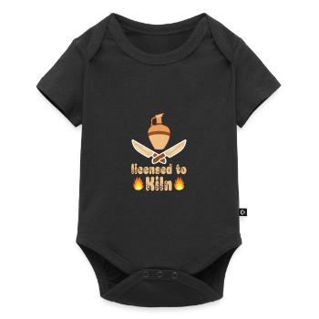 Make pottery - Baby Premium short-sleeve bodysuit - black - Front