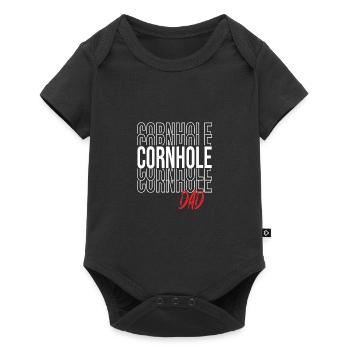 Cornhole - Body à manches courtes Premium Bébé - noir - Devant