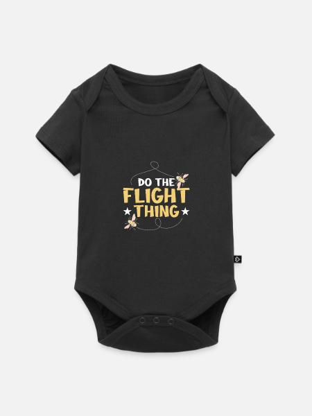 Insekten - Baby Premium Kurzarmbody - Schwarz