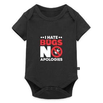 Insects - Baby Premium short-sleeve bodysuit - black - Front