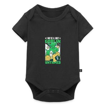 Roleplaying game - Baby Premium short-sleeve bodysuit - black - Front