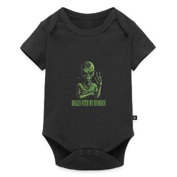 Roleplaying game - Baby Premium short-sleeve bodysuit - black - Front
