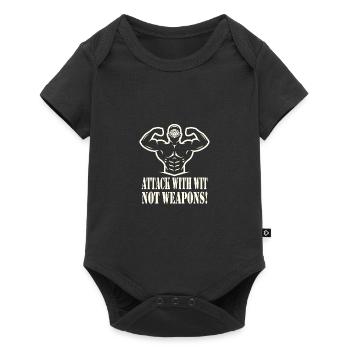 Roleplaying game - Baby Premium short-sleeve bodysuit - black - Front