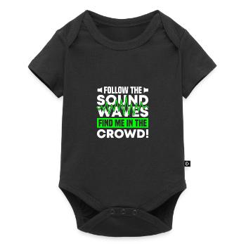Festival - Baby Premium short-sleeve bodysuit - black - Front