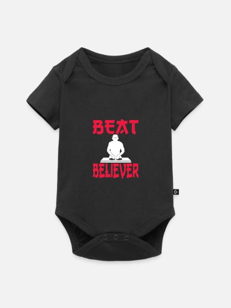 Festival - Baby Premium Kurzarmbody - Schwarz