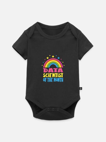 Daten Analytiker Datenschutz Beauftragter - Baby Premium Kurzarmbody - Schwarz