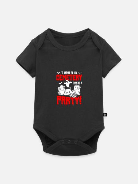 Goth Emo - Baby Premium Kurzarmbody - Schwarz