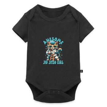 Jiu Jitsu - Body à manches courtes Premium Bébé - noir - Devant