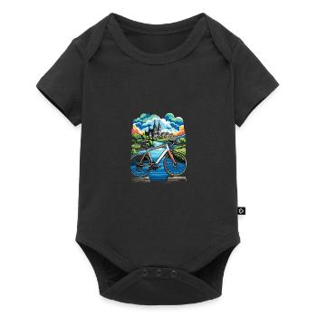 Cyclisme - Body à manches courtes Premium Bébé - noir - Devant