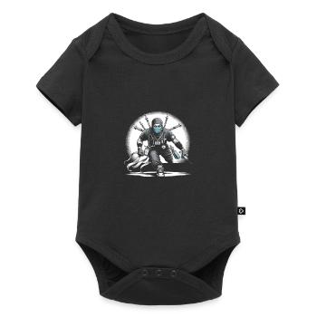 Geriatric nurse - Baby Premium short-sleeve bodysuit - black - Front