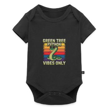 Snake - Baby Premium short-sleeve bodysuit - black - Front