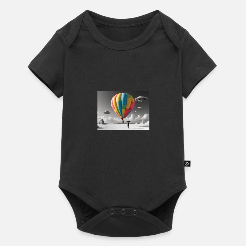 Ballon - Body à manches courtes Premium Bébé - noir