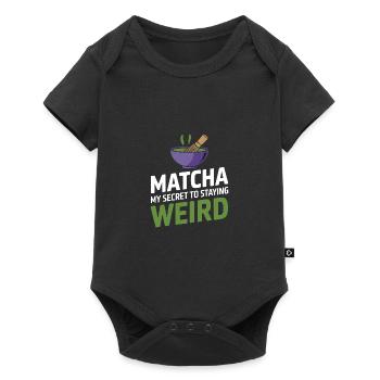 Matcha - Baby Premium short-sleeve bodysuit - black - Front