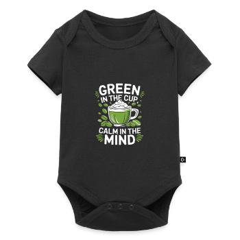 Matcha - Baby Premium short-sleeve bodysuit - black - Front